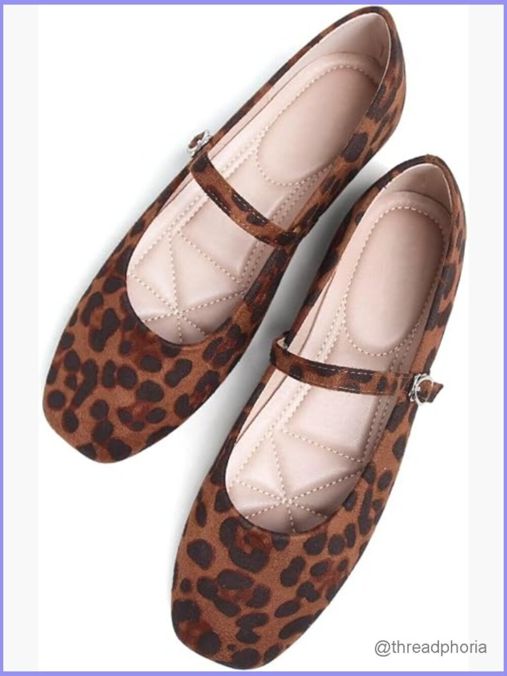 Mary Jane Square Toe Ballet Flats Women Comfort Ankle Strap Slip On Shoes